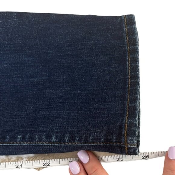 J Brand Jeans size 26‎ straight leg dark wash jeans - Picture 5 of 8